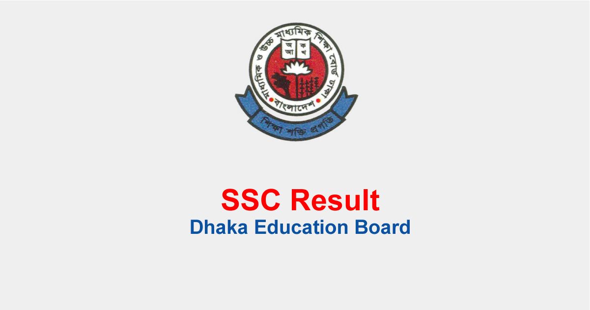 SSC Result Dhaka Board